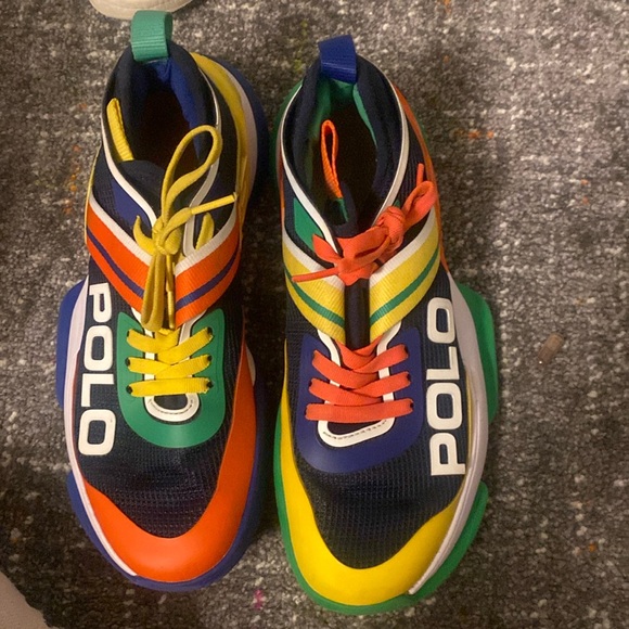 Paul Ralph Lauren US Open ball crew sneakers - Picture 1 of 2